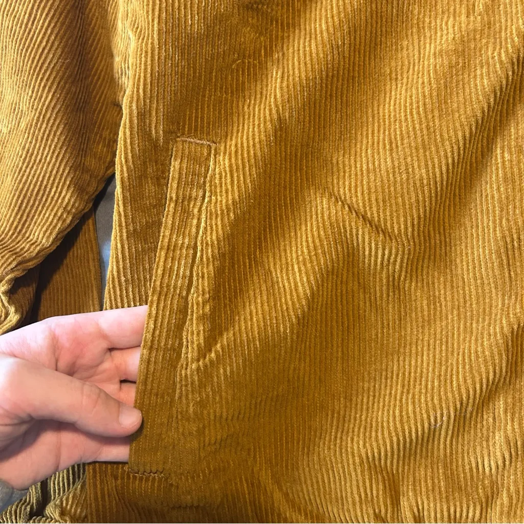 Volcom Corduroy Jacket with Sherpa Collar - Image 4