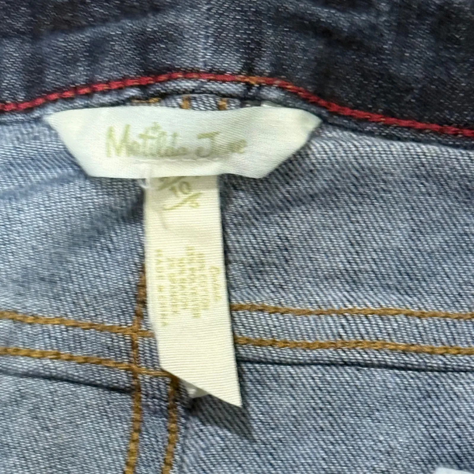 Matilda Jane Skinny Jeans Women's 10 Mid Rise Stretch Blue Denim Casual Everyday - Image 3