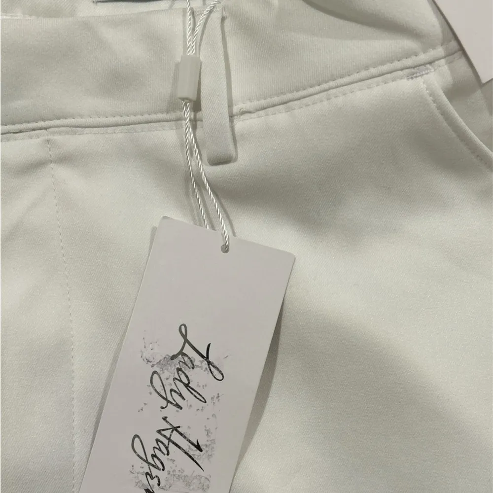 Lady Hagen Fashion Traditional Pure White UPF 50+ Golf Shorts - Image 5