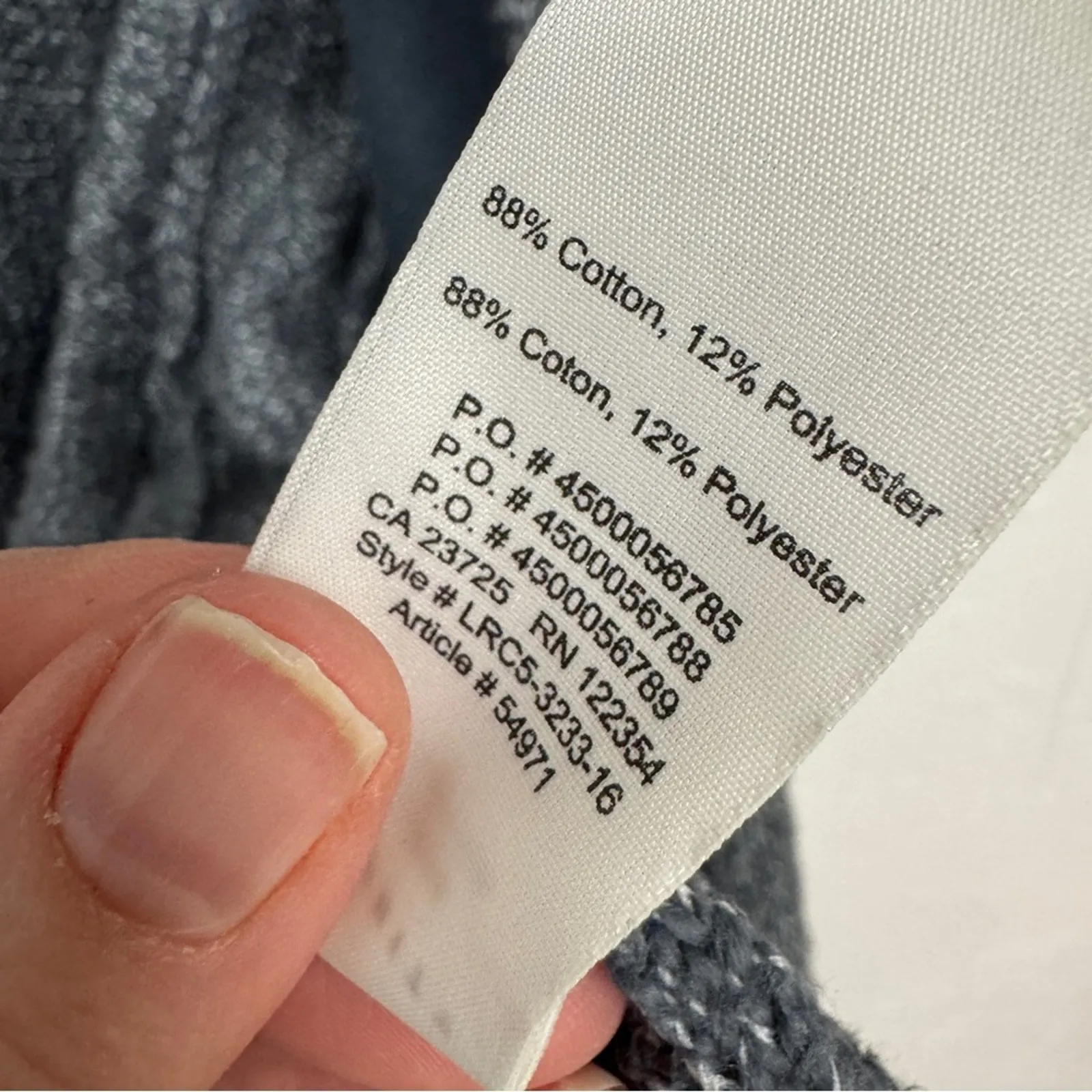 Community Grey Marled Duster Cardigan Sweater Womens XS Preppy Casual Revolve - Image 7