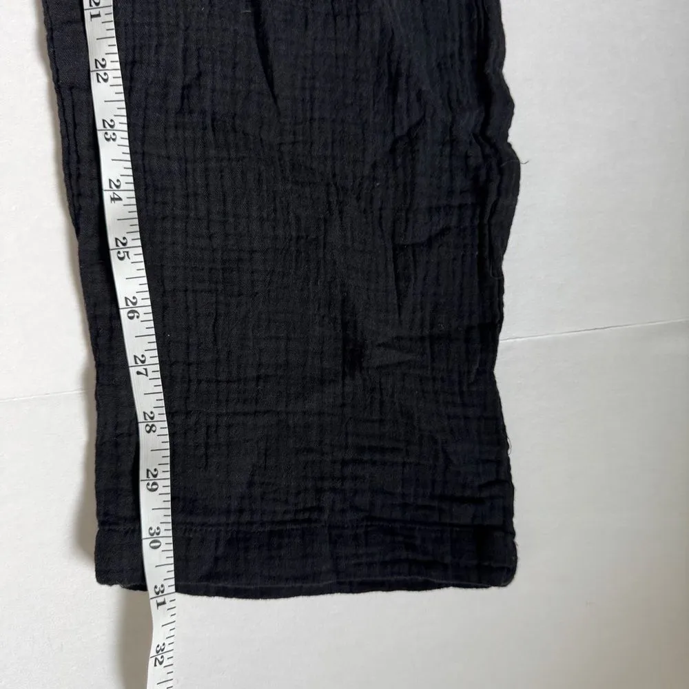 Johnny Was Organic Cotton Relaxed Fit Pant Black Size Small NWT - Image 8