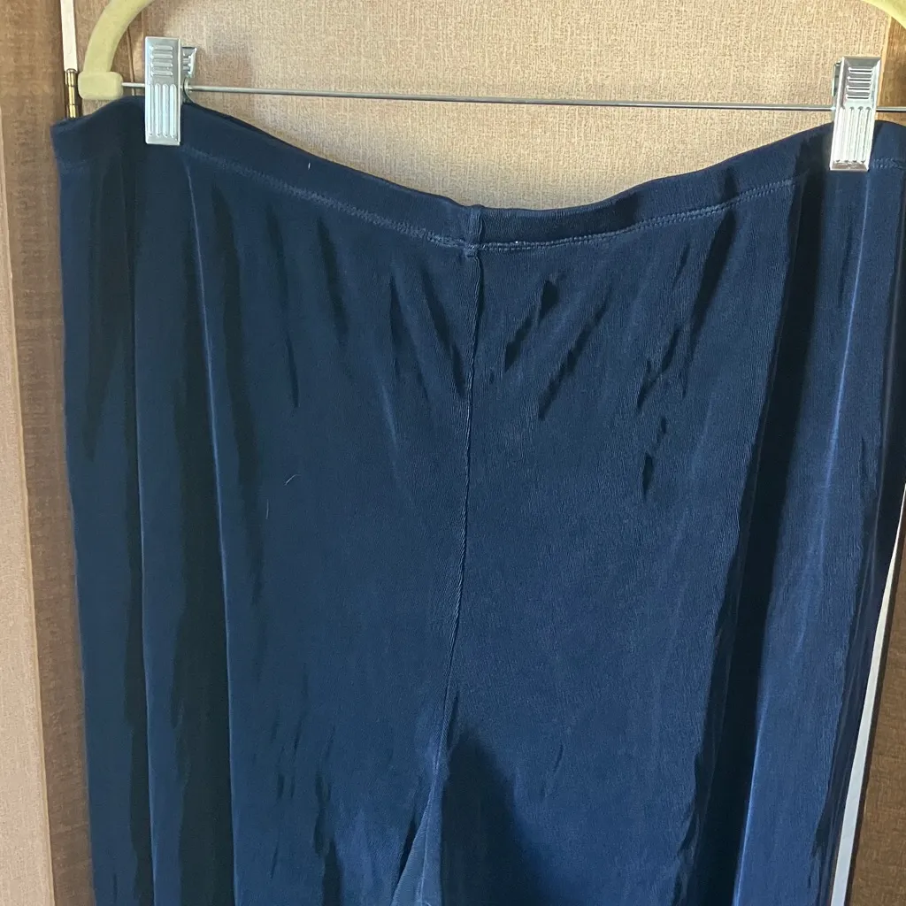 Bechamel Woman Navy Blue slacks 2X - Image 8