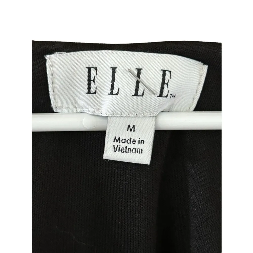 ELLE Burgundy Dress Women's Size Medium - Image 2