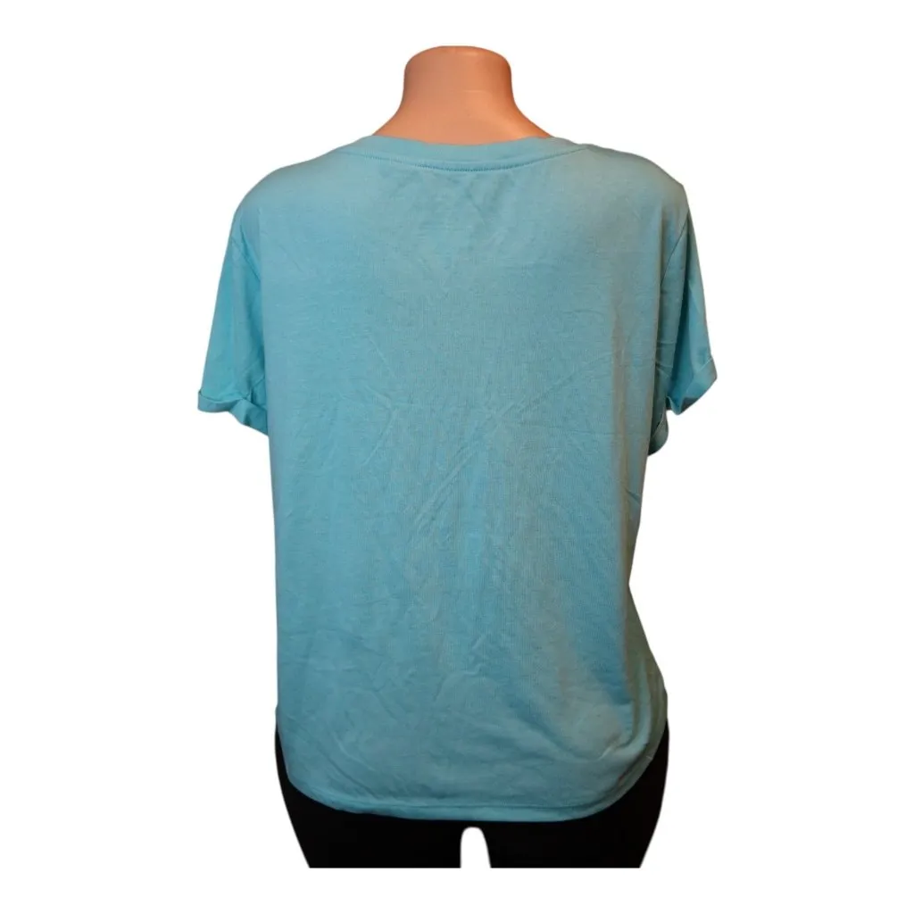 #767 Secret Treasures Women'a Large "NAP" Sleepwear Top - Image 2