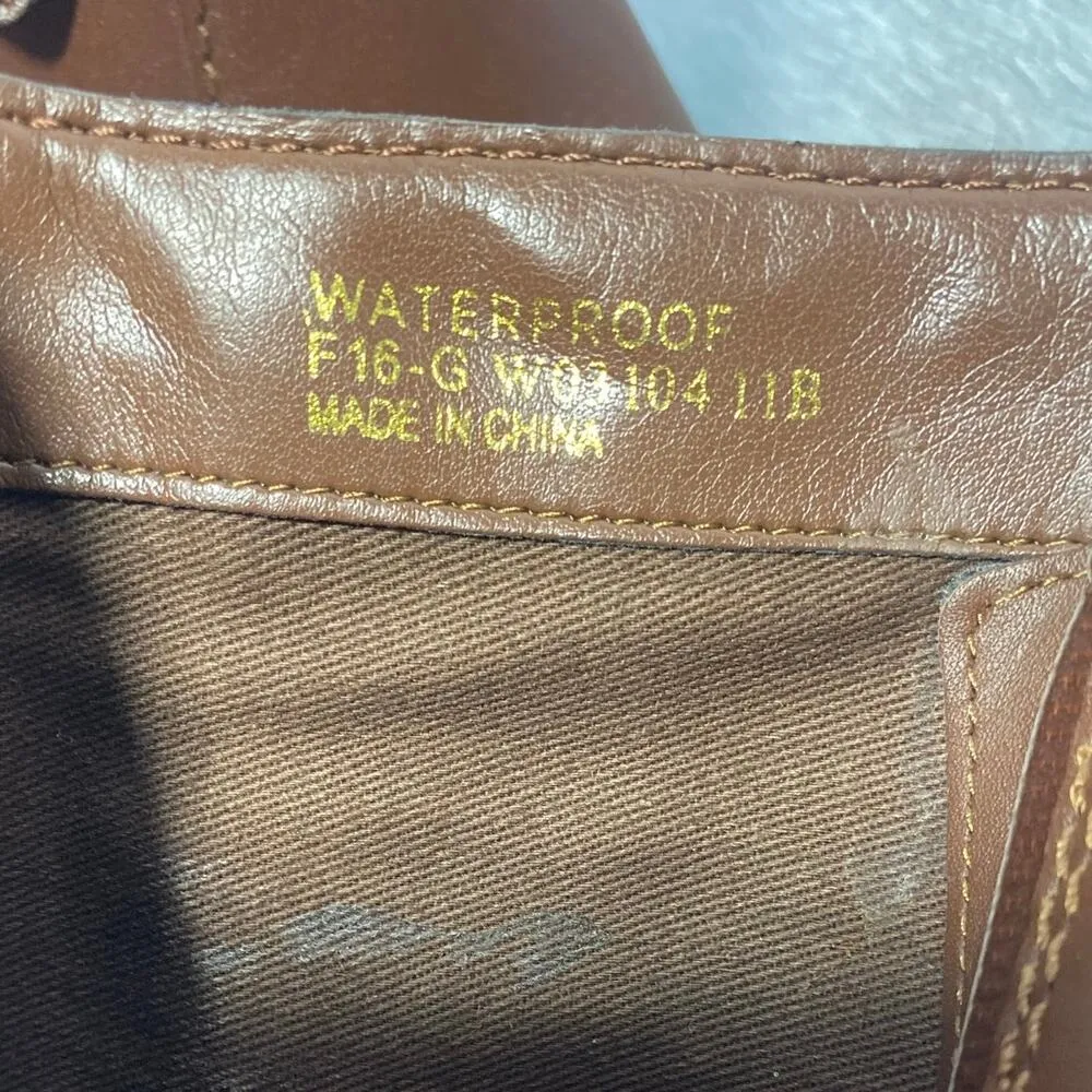 Cole Haan  Waterproof Brown Women Boots sz 11 - Image 8