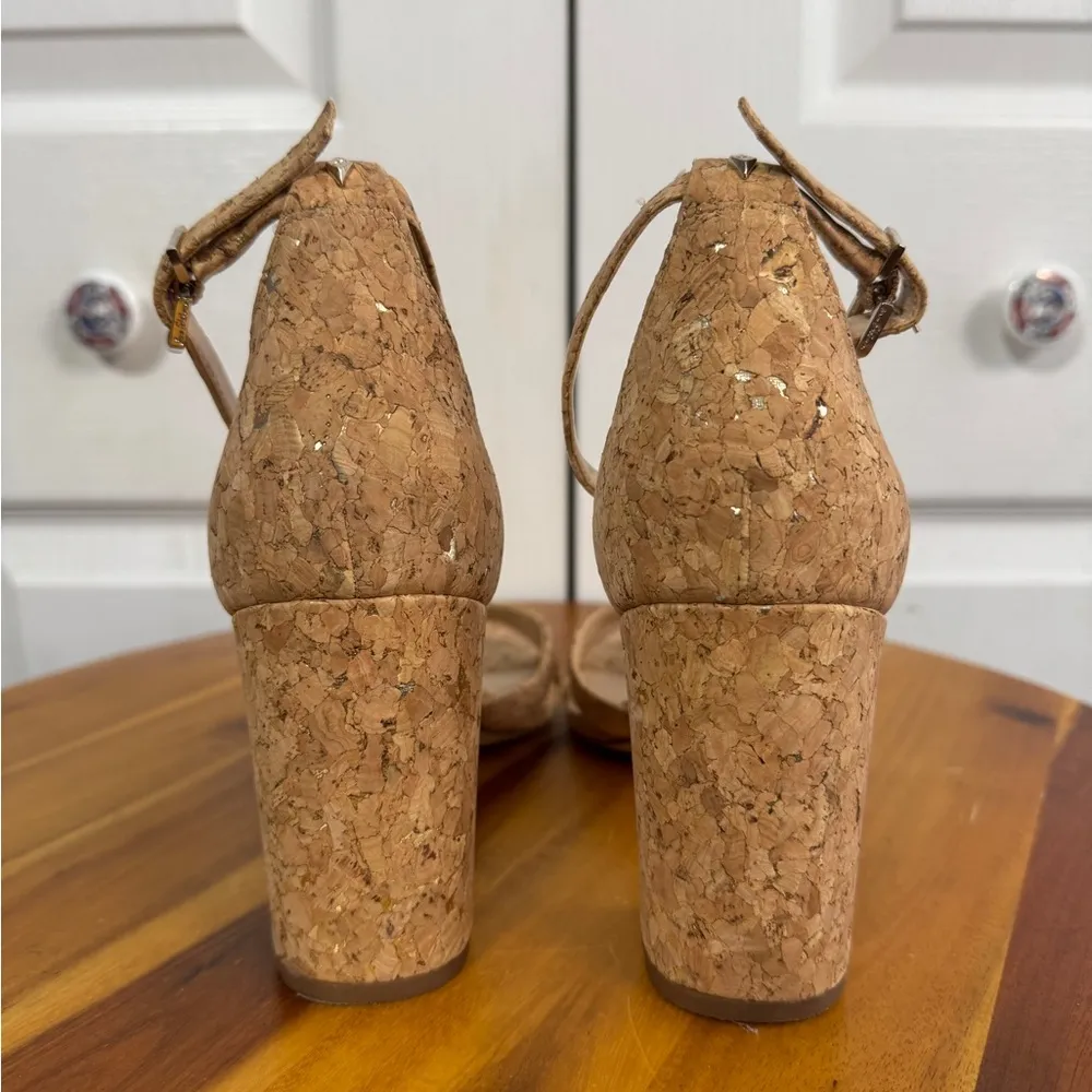Sam Edelman Omar cork heels size 8.5M - Image 2