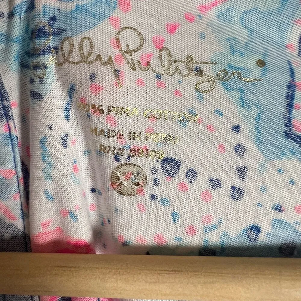 Lilly Pulitzer Beacon Kaleidoscope Starfish Print Mini Dress Size XS - Image 9