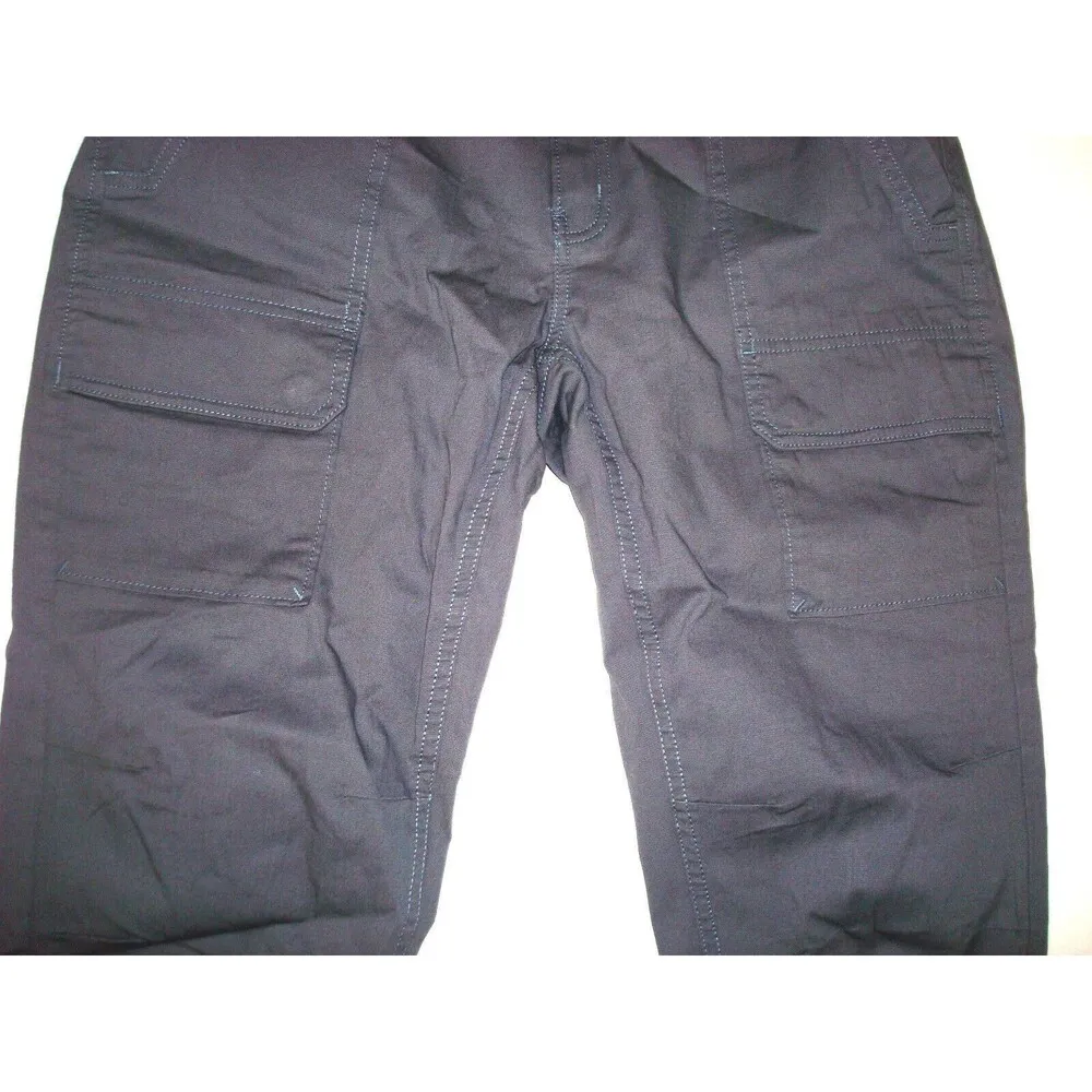 Womens 8 New NWT Gray Hike Shorts Pocket Long UPF 40 Trail Elle Prana Knicker - Image 4