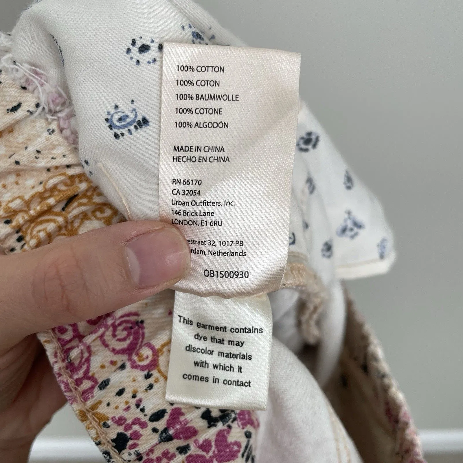 Pilcro Anthropologie Size S Printed Splatter High Rise Shorts - Image 6