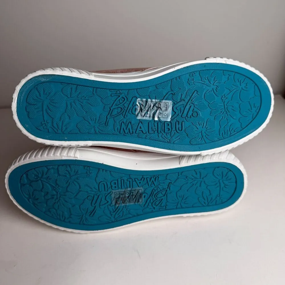 Blowfish Malibu Sneakers NWOT Willa Low Top Pink Orbital Withered Rose Sz 8 - Image 6