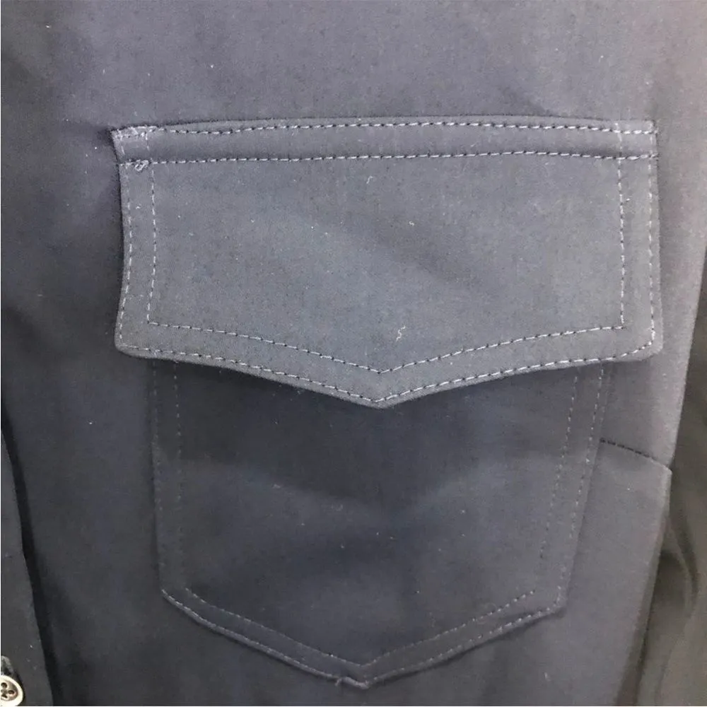 Waverly Grey Black Full Length Belted Jumpsuit Small Black - Image 6