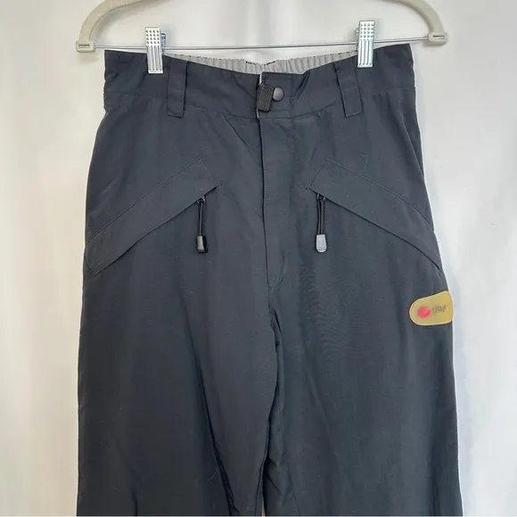 Drift Boardwear Performance Snowboard Ski Snow‎ Pants Women Medium Elastic Waist Black - Image 2
