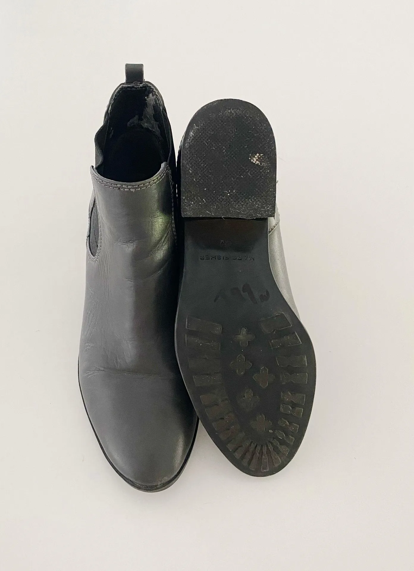 Marc Fisher Leather Danton Booties - Image 8