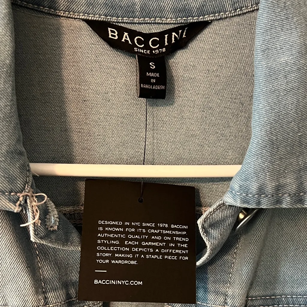 Baccini Women's Soft Blue Jean Jacket - Image 2