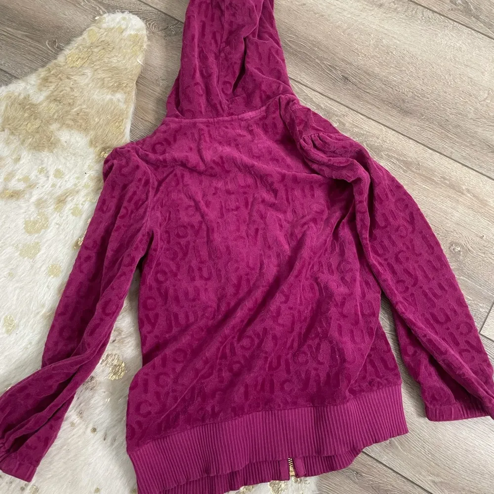 Juicy couture Y2K vintage velour full zip jacket - Image 3