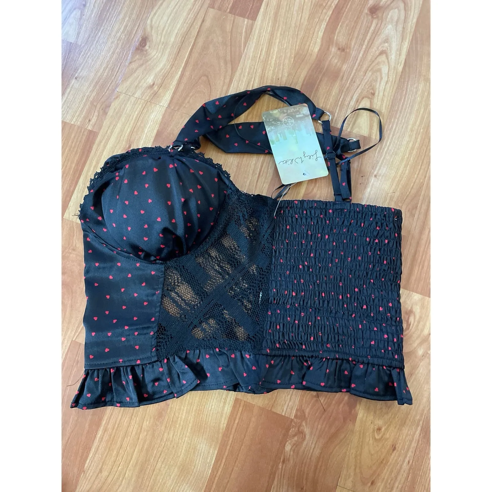 Lily White Black‎ Corset - Image 3