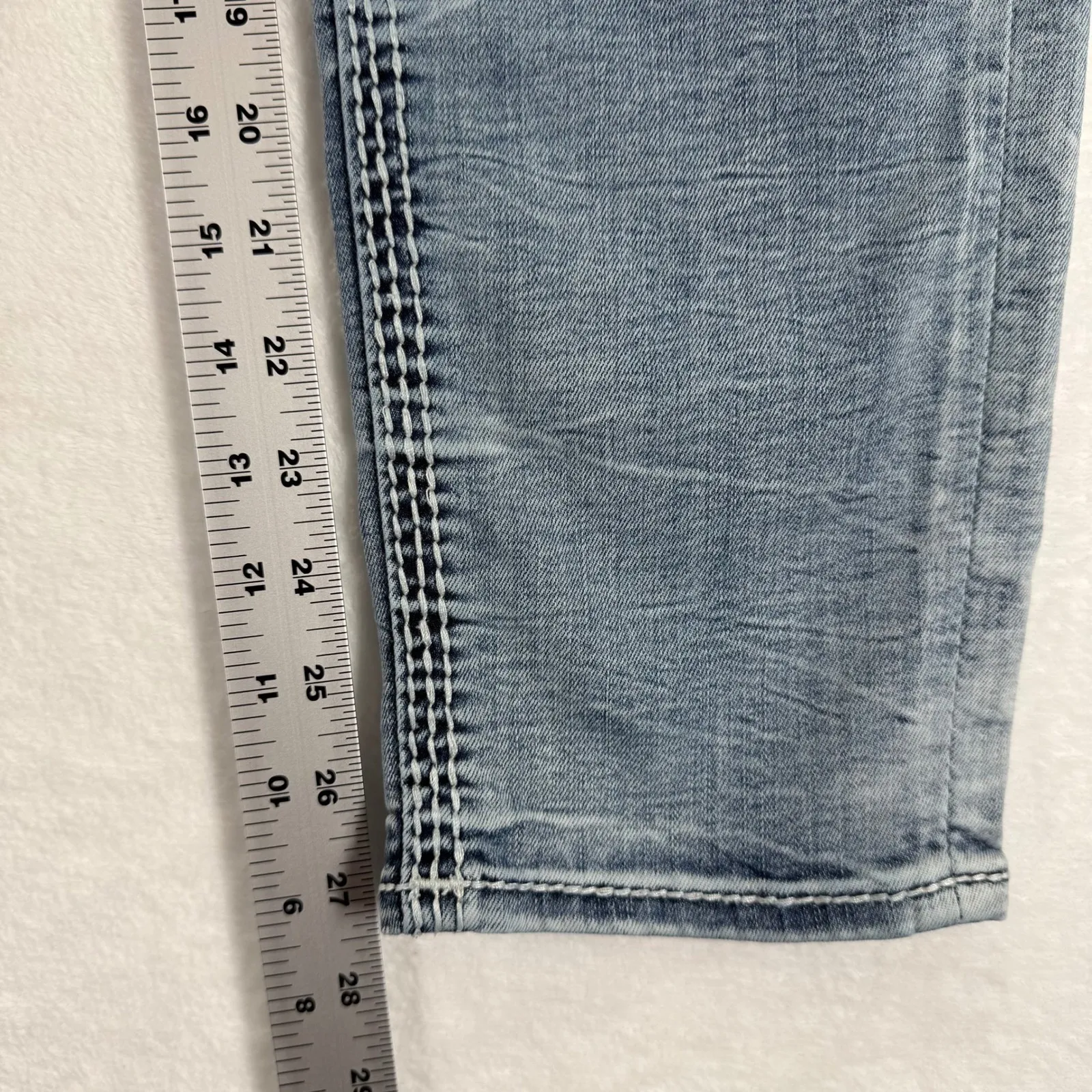 Rock Revival Kyla Ankle Skinny Mid Rise Jeans Women Size 32 - Image 5