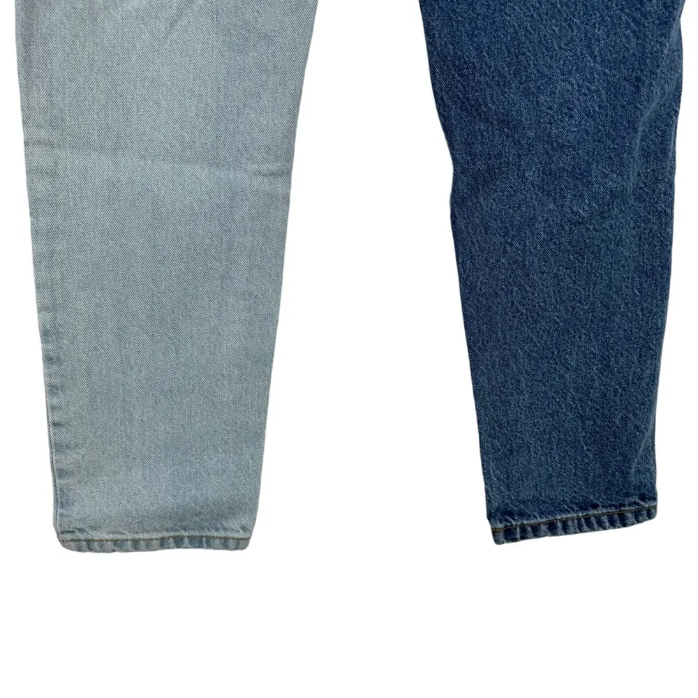 Revice Yin Yang High Waisted Two-Tone Crop Jeans Tokyo Wash Size 27 - Image 12