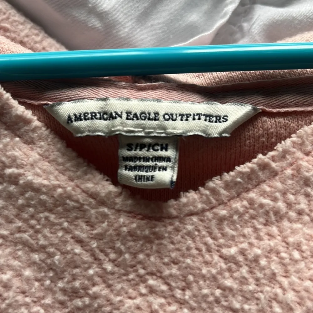 pink fuzzy sweatshirt - Image 2