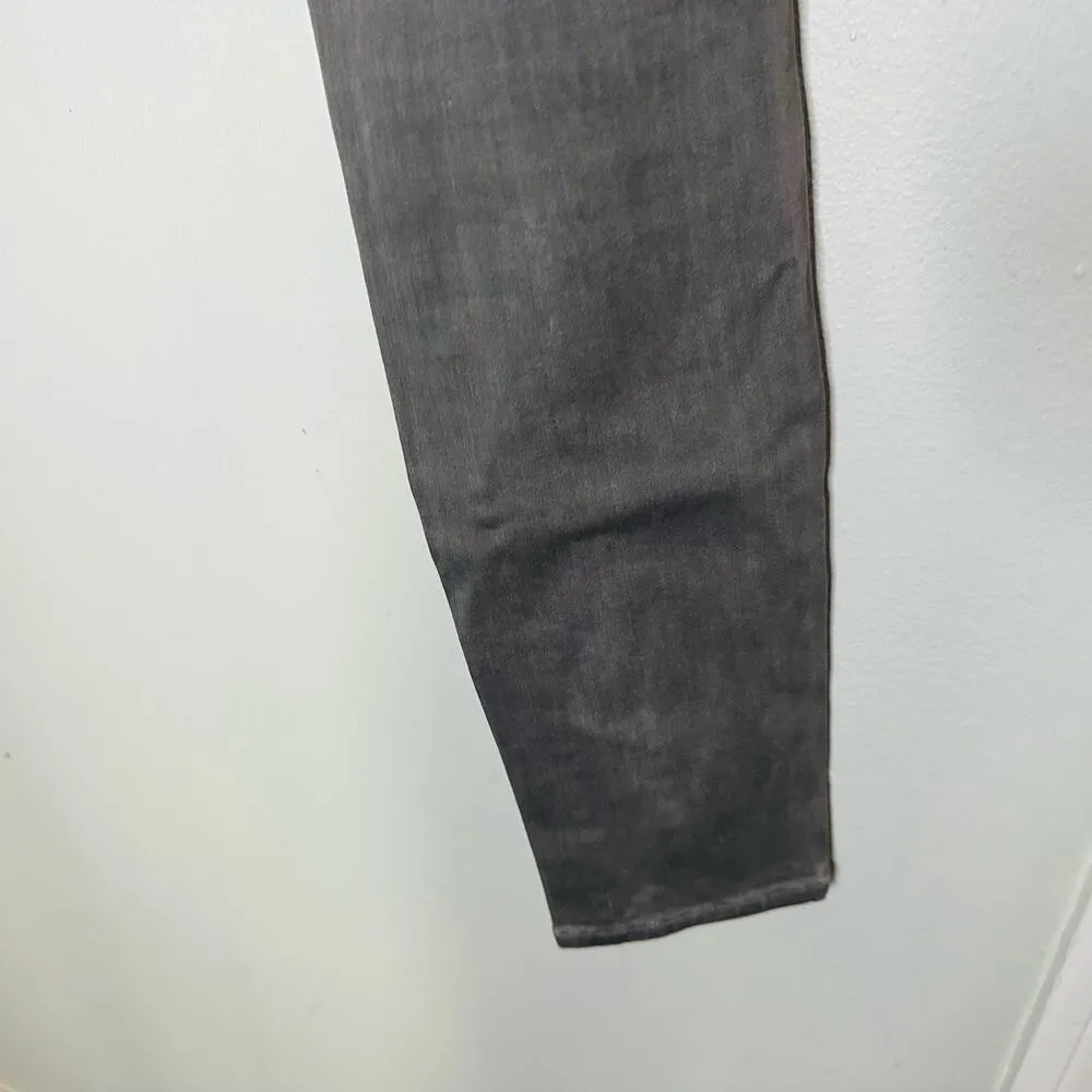 FRAME Women's Gray Denim Jeans Le Skinny de Jeanne Cuffed Skinny Jeans Size 27 - Image 8