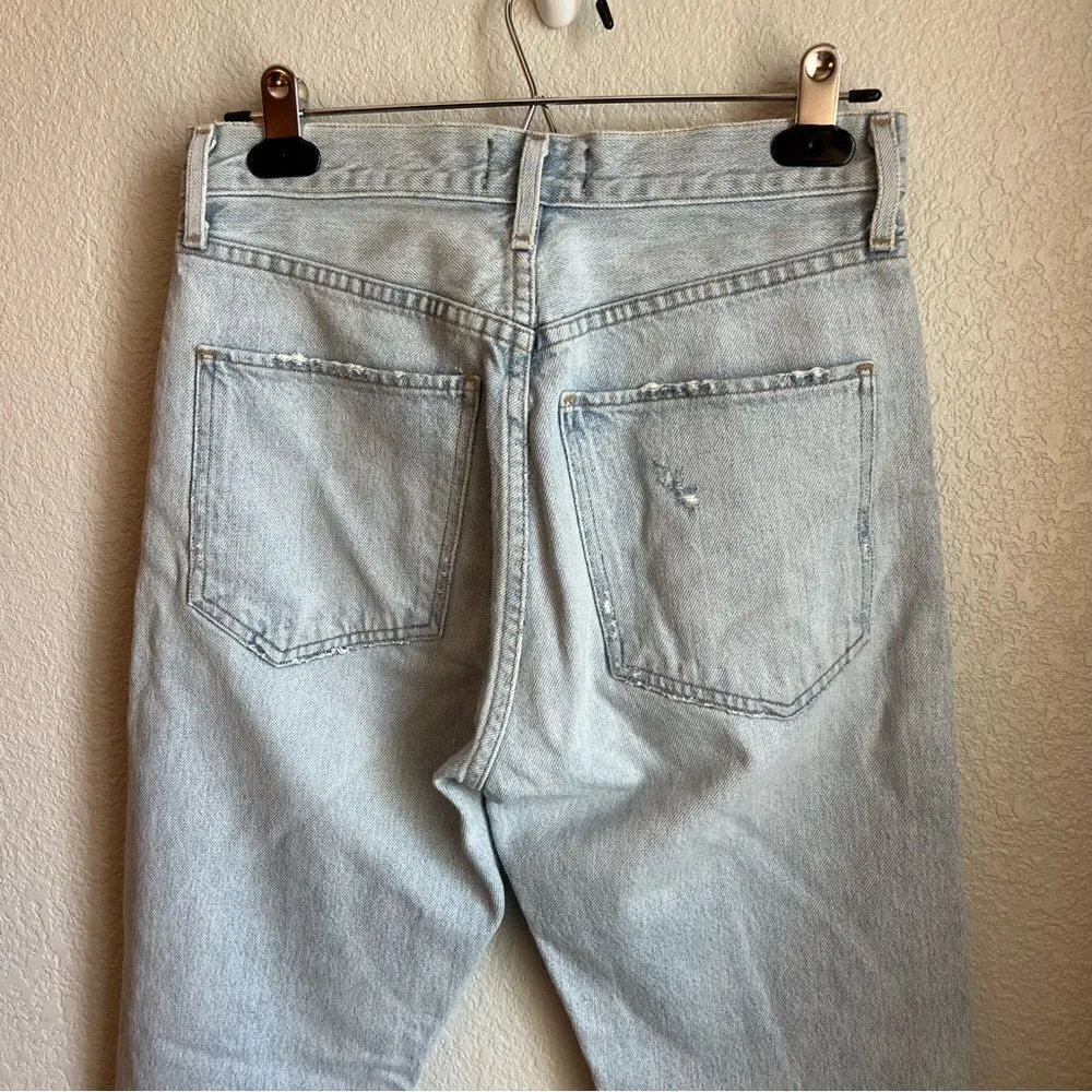 AGOLDE Jamie Jean in Skeptic High Rise Chewed Hem - Image 10