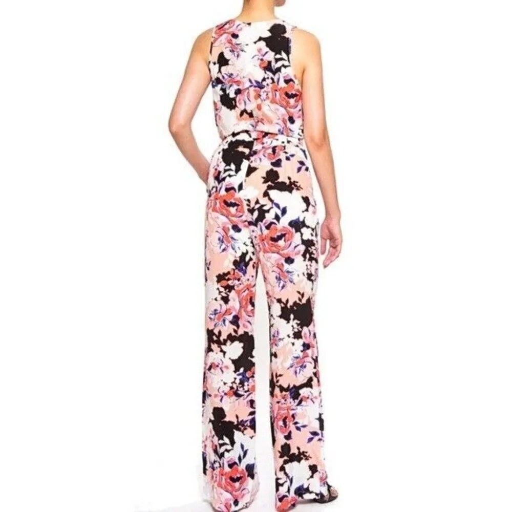 NWT Yumi Kim Daffney in Endless Love Floral Print Silk Jumpsuit M x 31 - Image 2