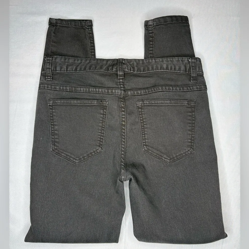 Free People Black Distressed Women's Jeans - Image 5