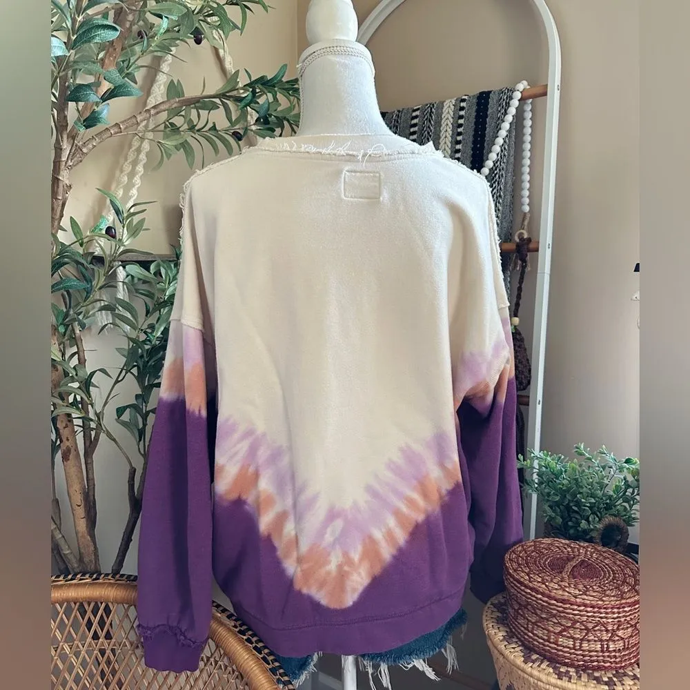 Free People Movement Ombré Metti Tie Dye Crewneck Sweatshirt - Image 11