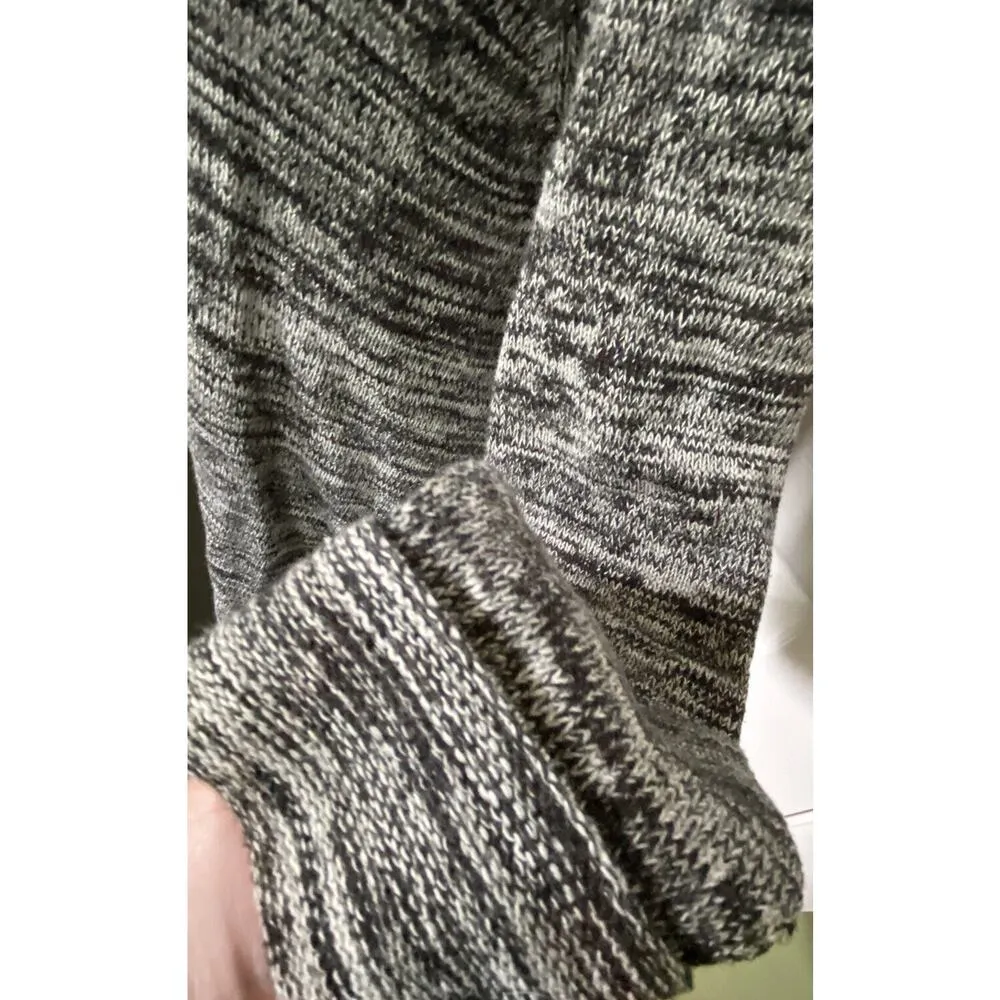 Jeanne Pierre Small Black White Pullover Sweater Fall Pumpkin Patch Winter - Image 3