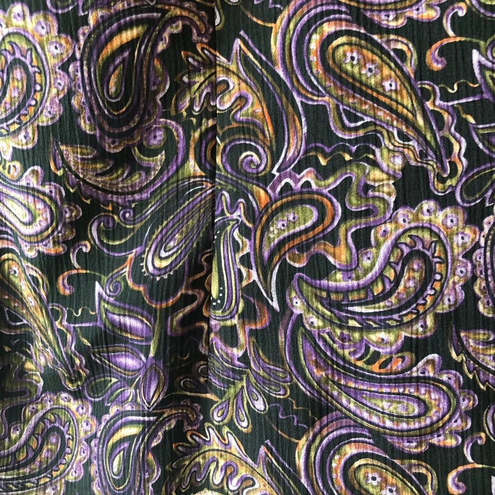 NOTATIONS Womens Open Shirt With Attached Camisole Size Small 100% Polyester - Image 11