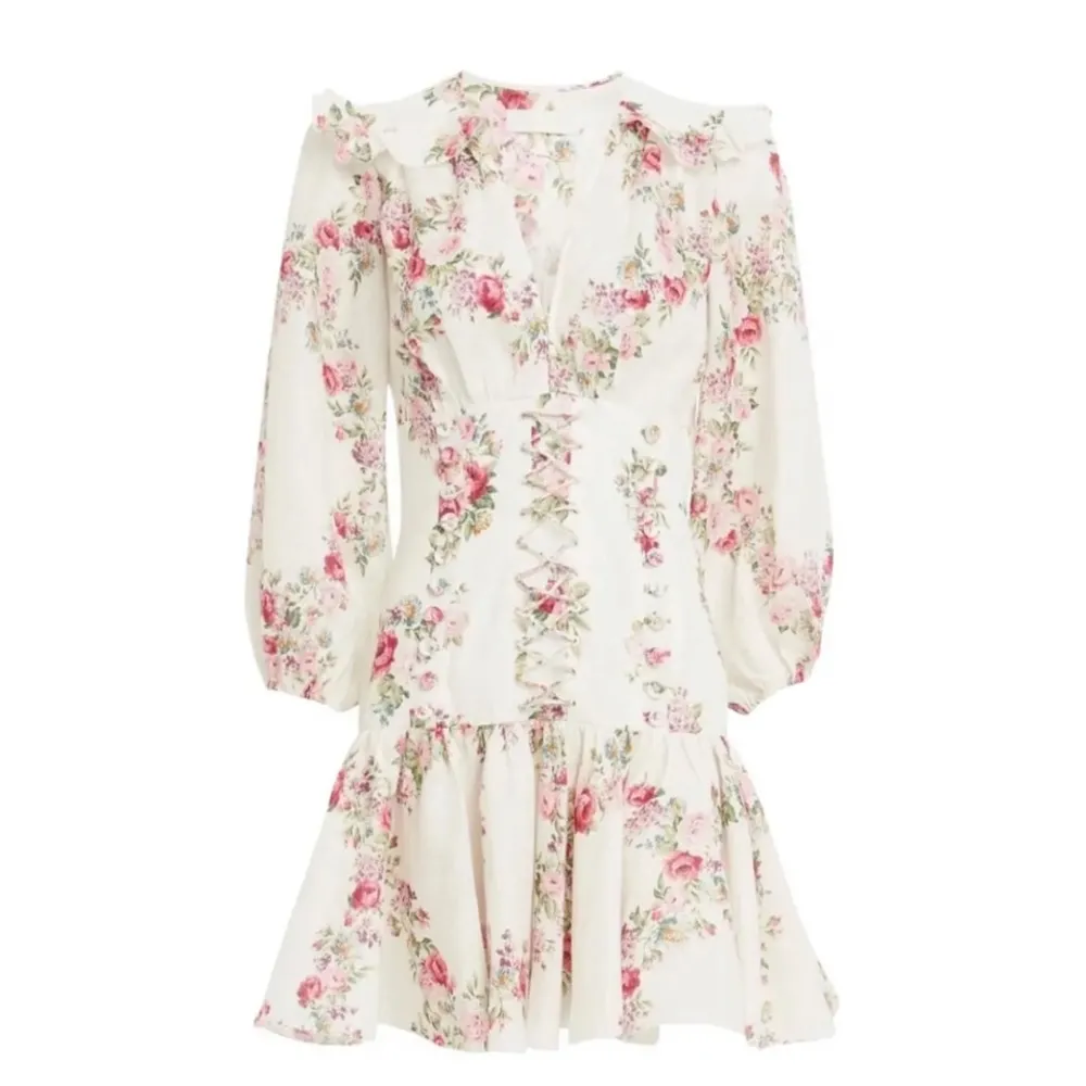 NWT zimmermann floral linen dress - Image 3