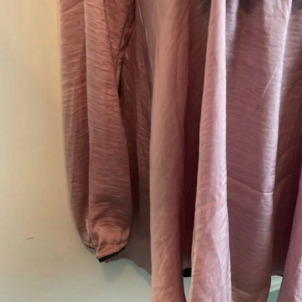 For Love and Lemons Pastel Pink Dressing gown Pink L - Image 7