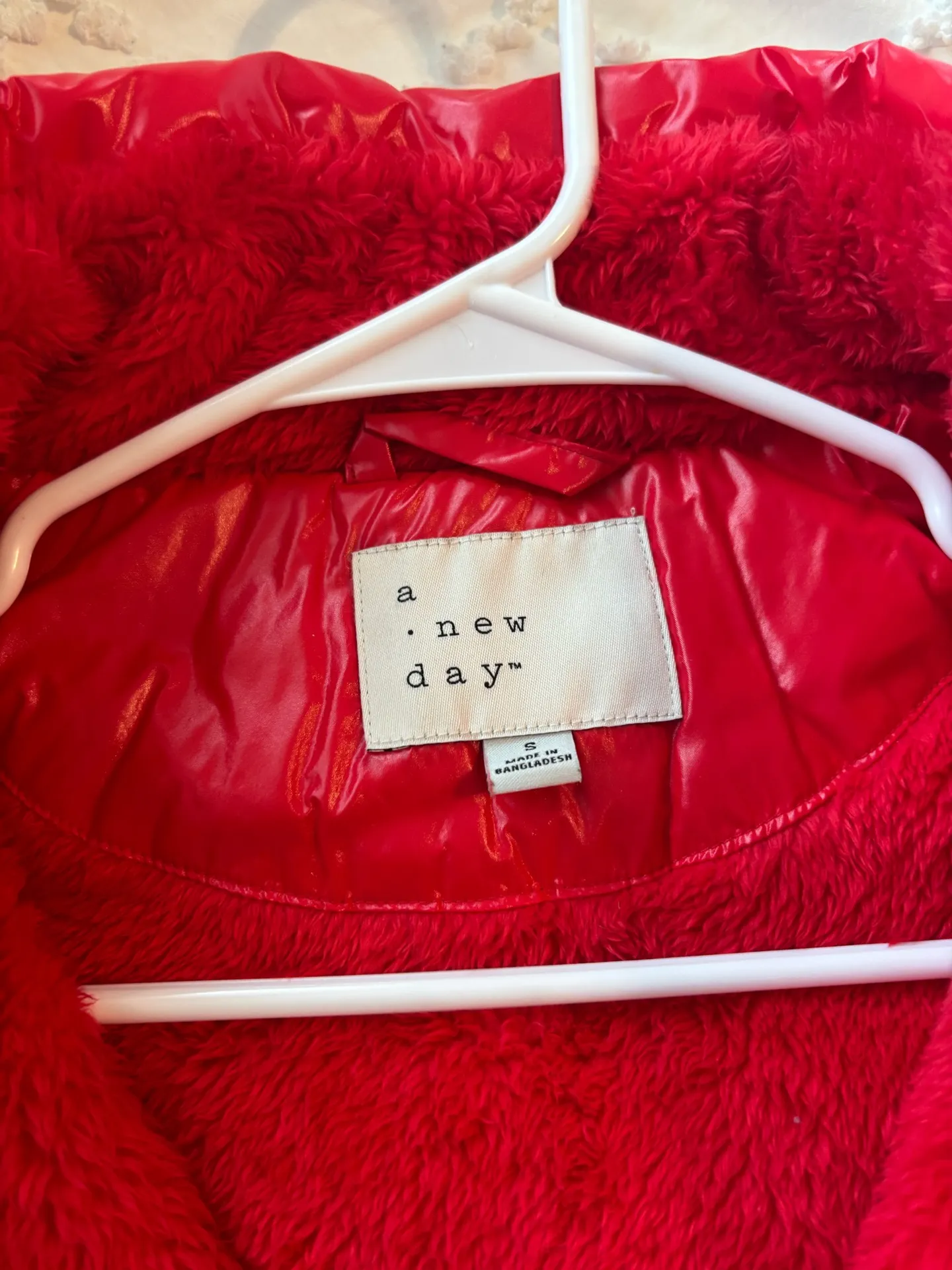 Red Puffer Vest - Image 4