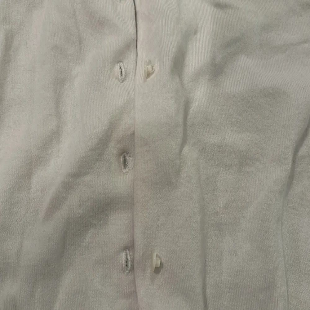 JCrew White Jackie Cardigan Sz S - Image 3