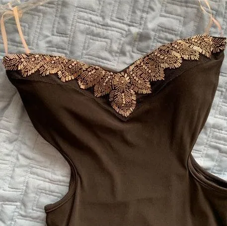 Embellished Cutout Bodycon Dress - Image 6