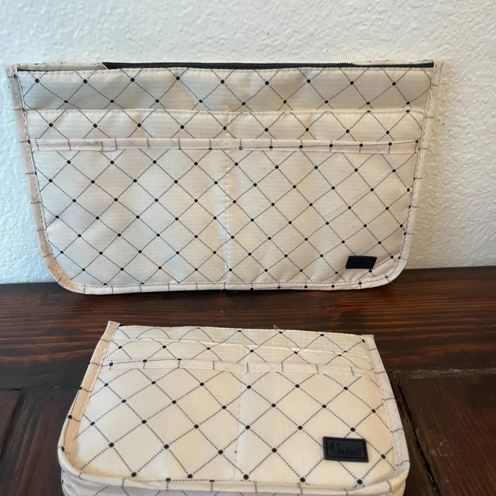 Periea Set of 2 Purse Organizers Black - Image 2