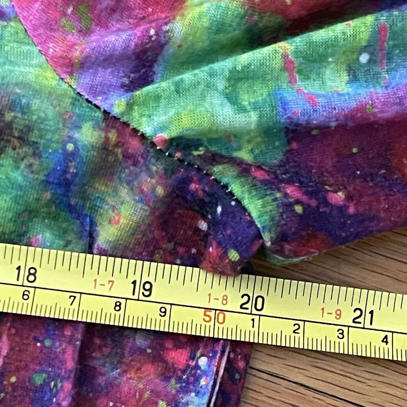 LEOMA LOVEGROVE Abstract Fish Top Large Colorful Beach Wearable Art Artsy Fun - Image 7