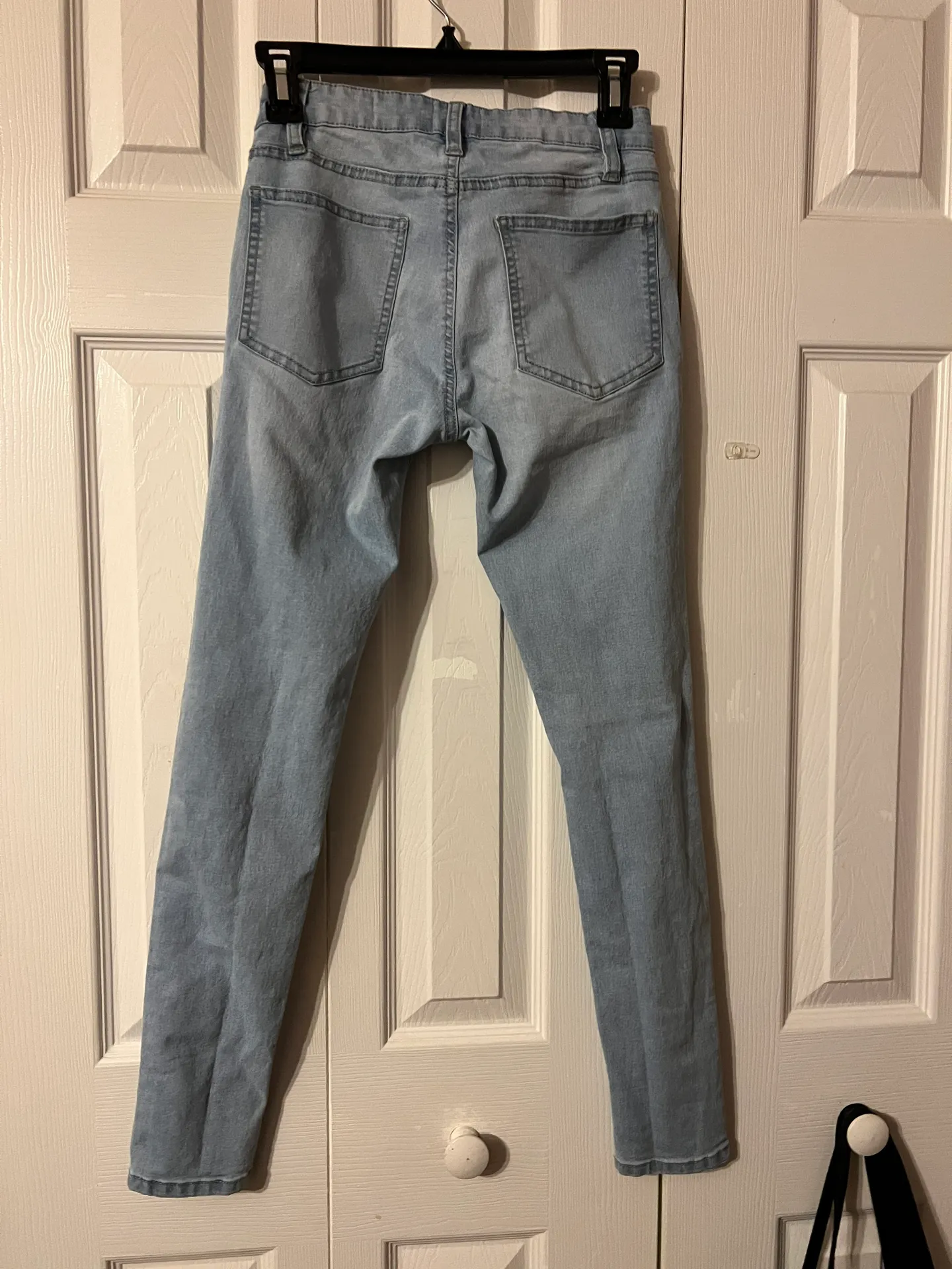 Skinny Blue Jeans - Image 2