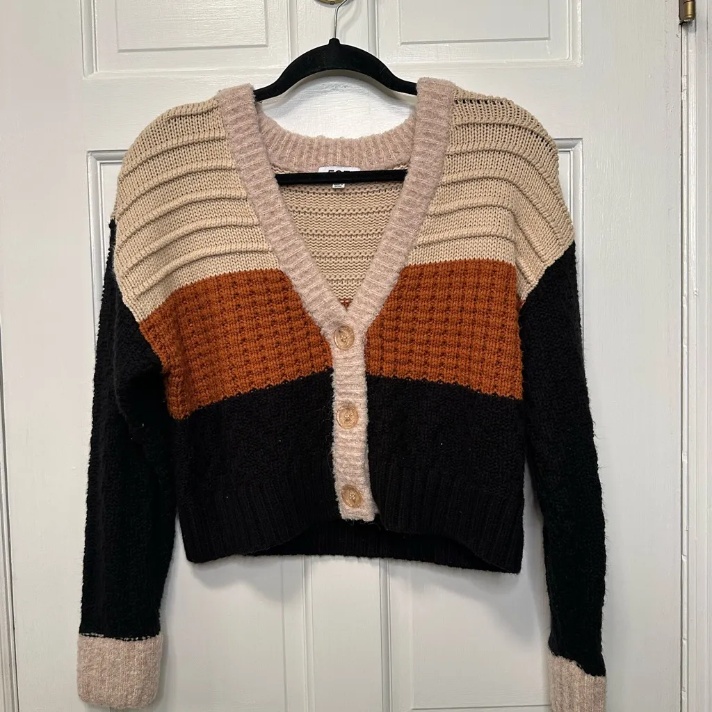 525 America Mixed Media Cardi - Image 2