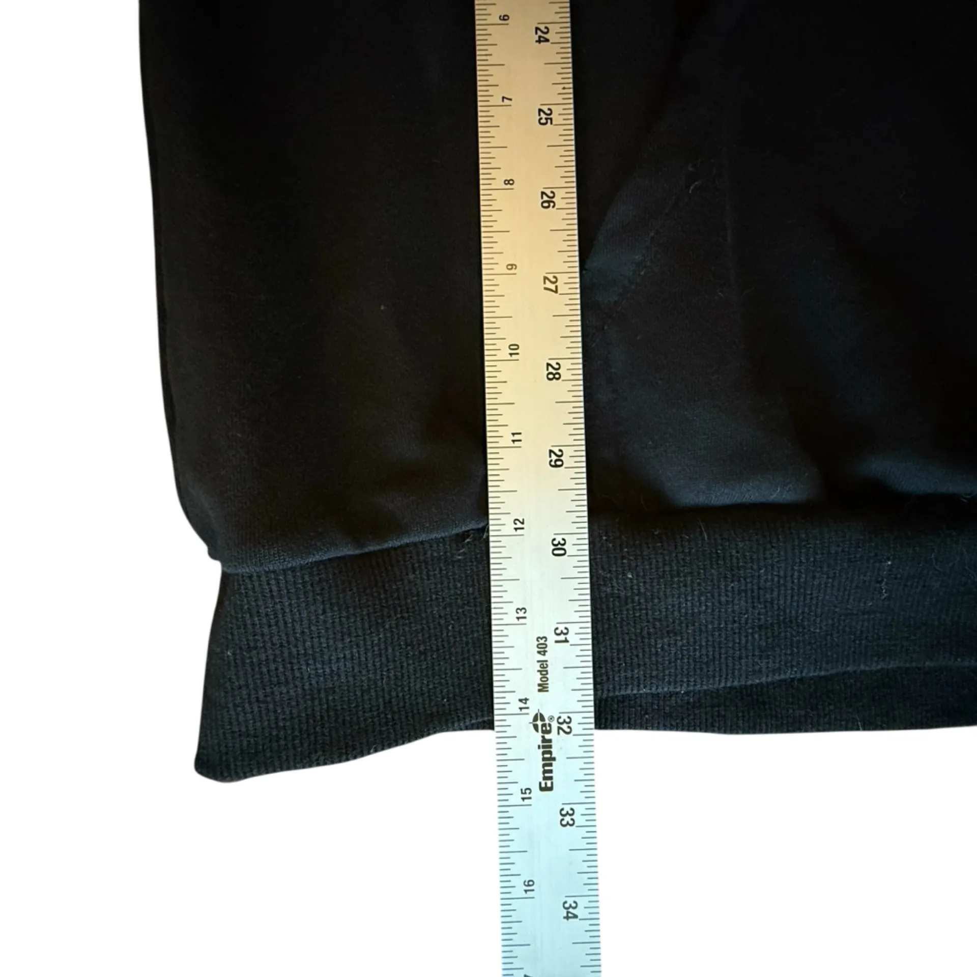 Lazy Oaf Black Like Your Heart Hoodie Women’s Size Large - Image 15