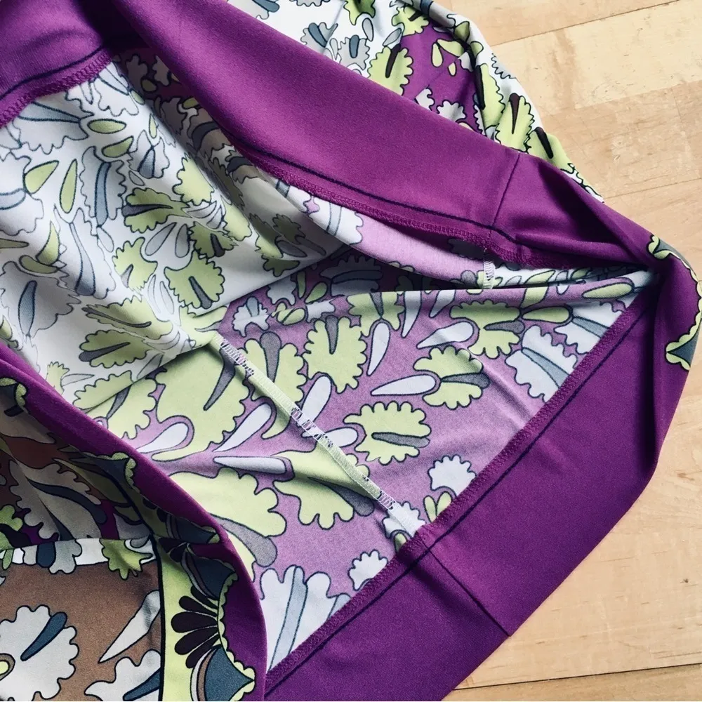 Donna Morgan Abstract, Colorful, Neon, 3/4 Sleeve Dress, Size 16 - Image 8