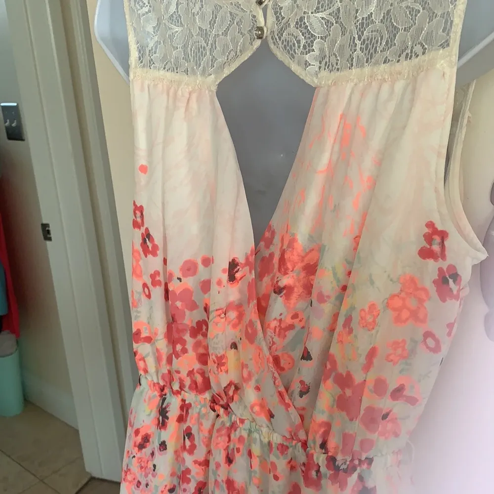 Candies spring mini dress size  L in floral new - Image 9