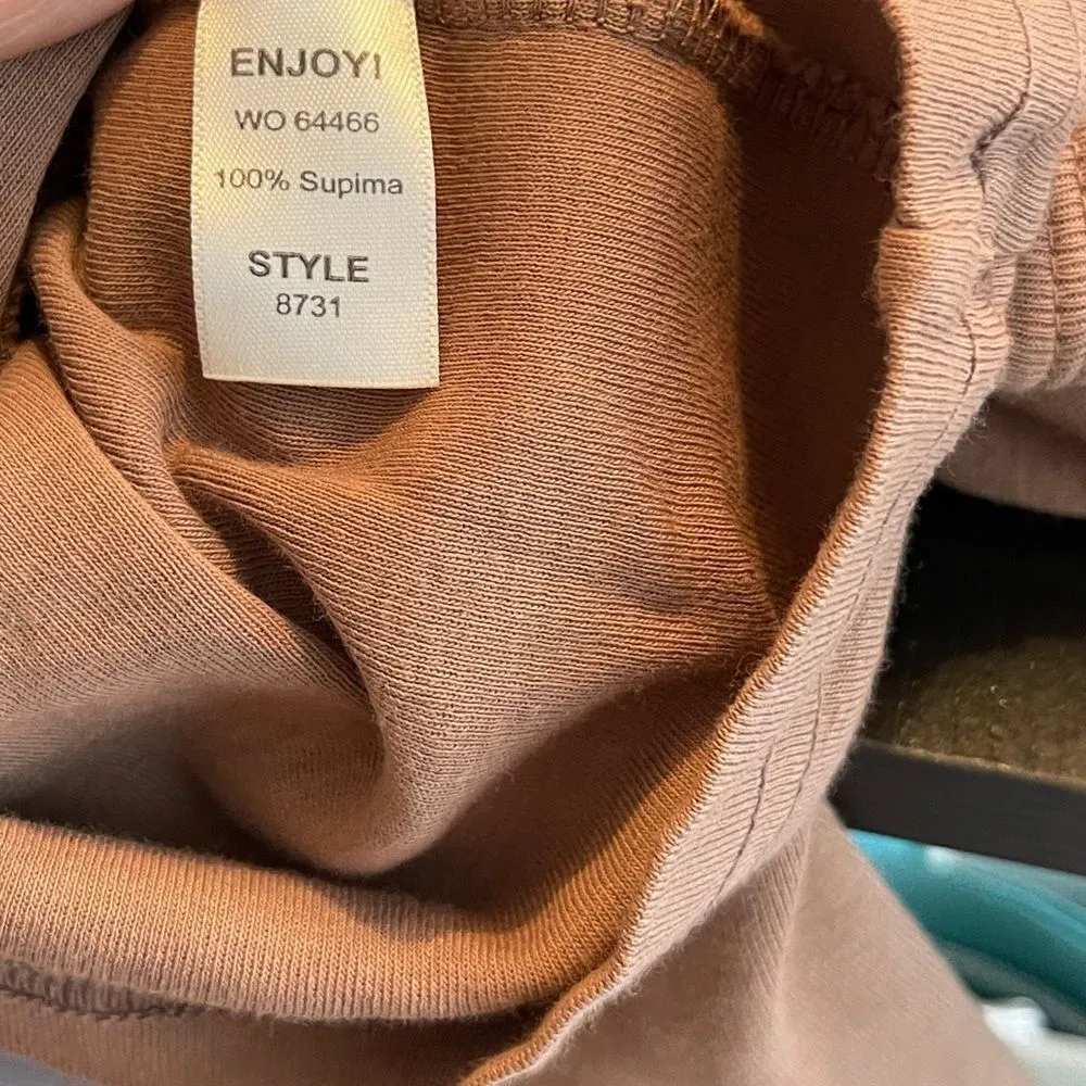 Michael Stars  V-Neck‎ Shirt Brown - Image 7