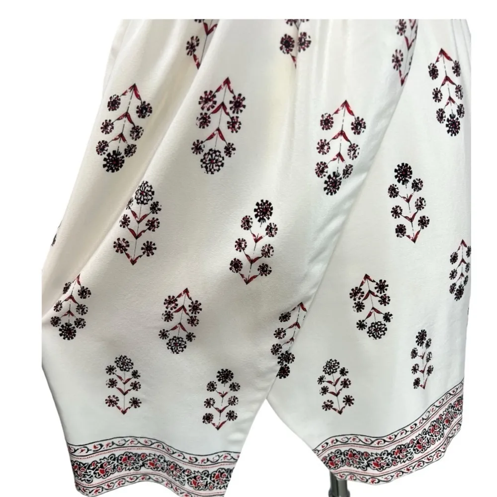 Madewell 100% Silk Sandstar Floral Mini Dress in Vinefloral Indian Sz 4 Romantic - Image 10