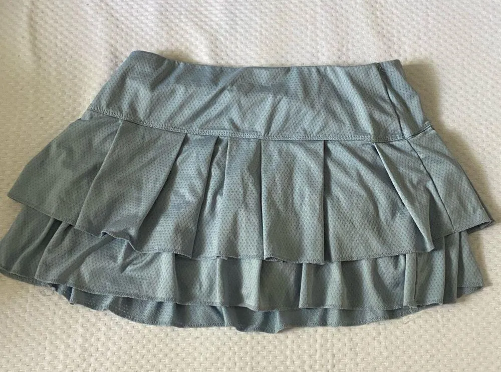 Lucky in Love Blue Tennis Skirt - Image 4