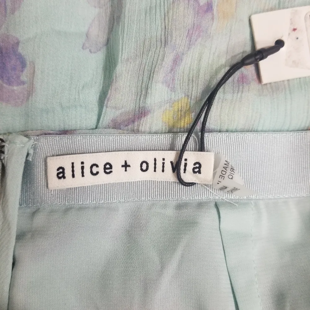 Alice & Olivia Caily Georgette Maxi Skirt - Image 5