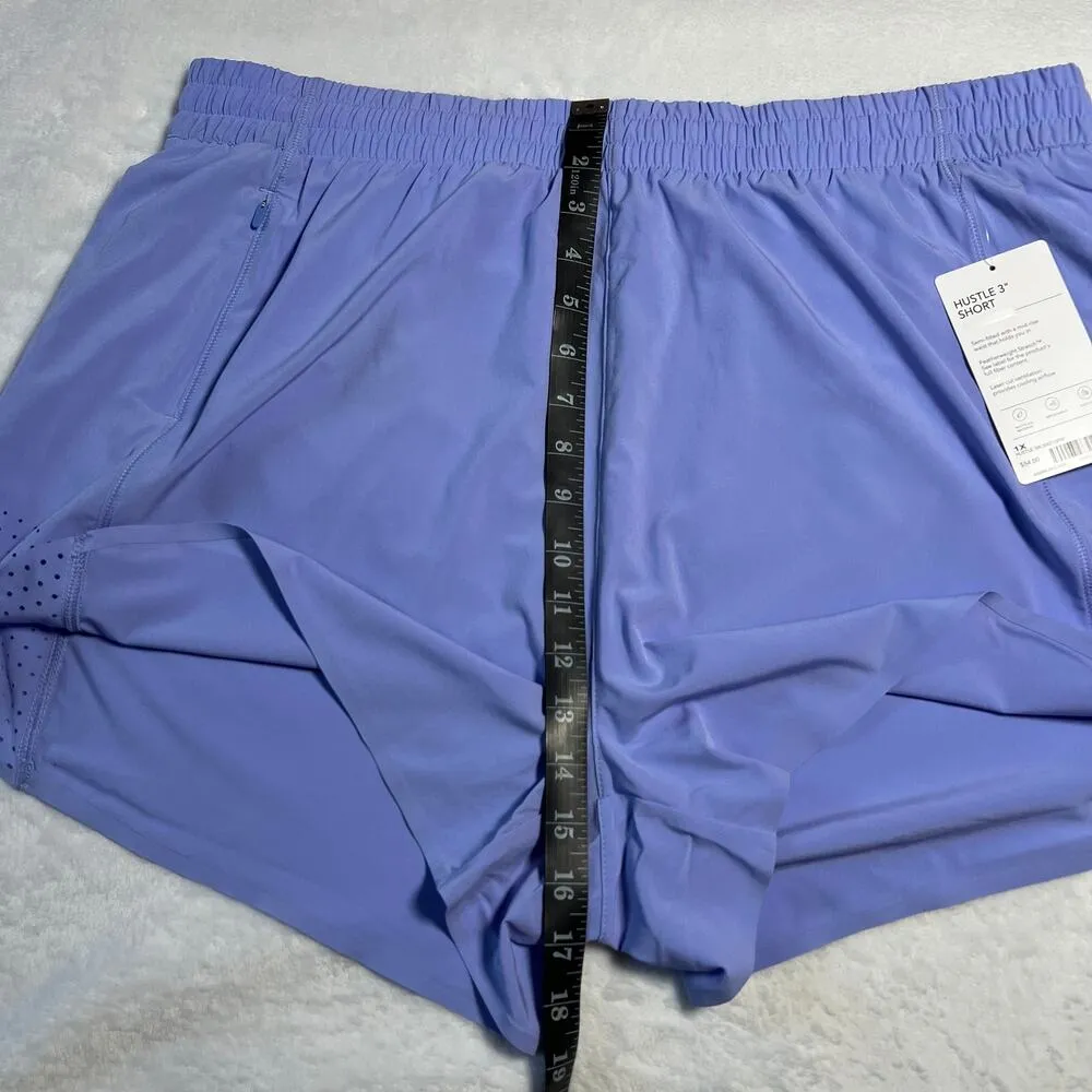 Athleta Hustle 3" Shorts Size 1X NEW Lightweight Exercise Gym Workout Running - Image 14