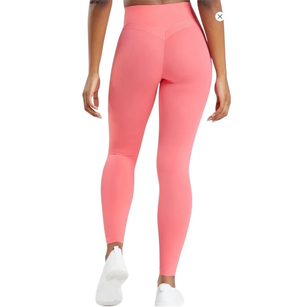 Whitney Simmons x Gymshark - High Rise Full Length Scrunch Leggings Sz M - Image 2