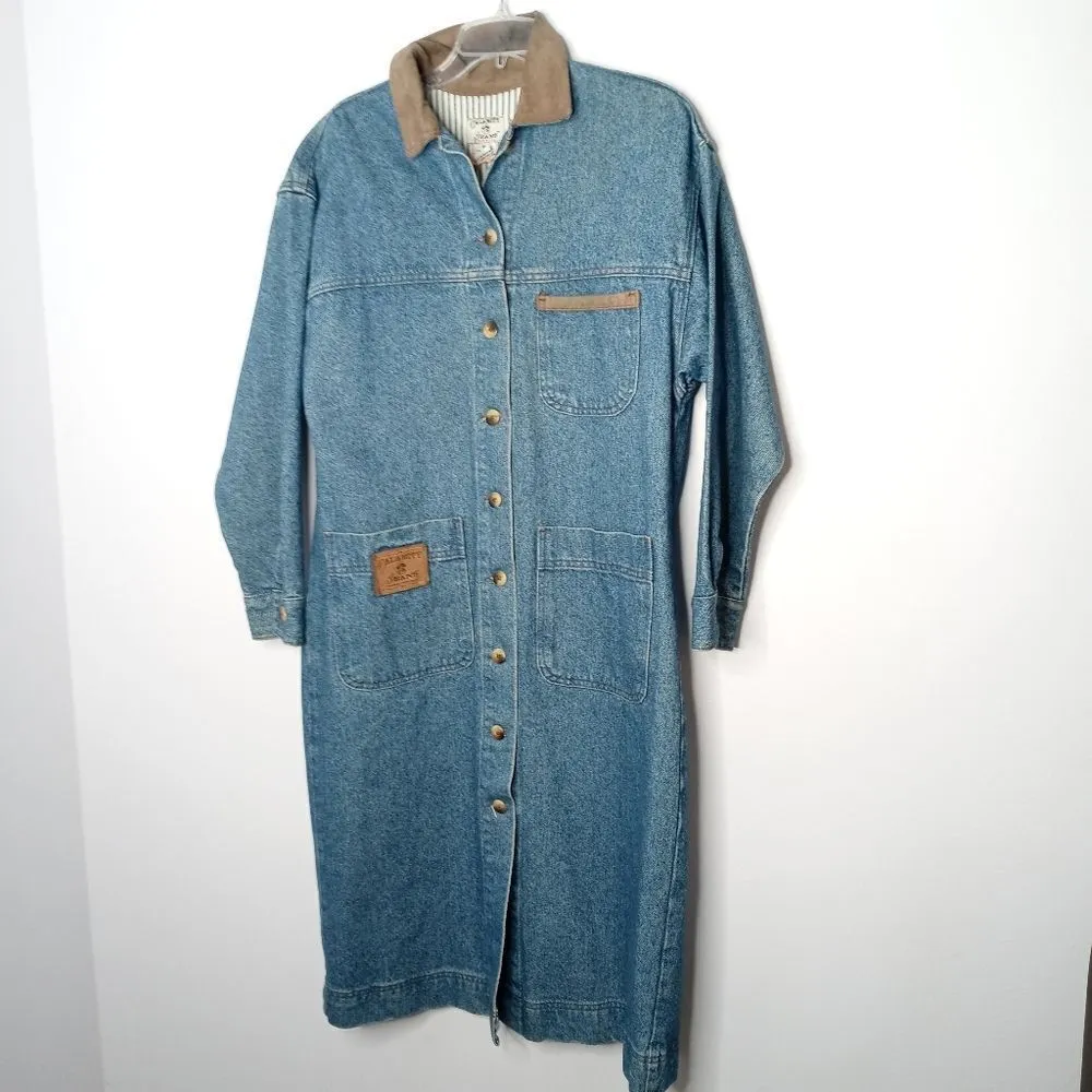 Vintage Alamity Jeans denim dress Blue Size M - Image 2