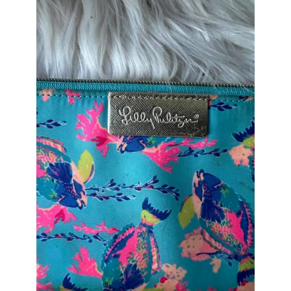 Lilly Pulitzer  Multi-Colored Floral Zip Wallet - Image 2